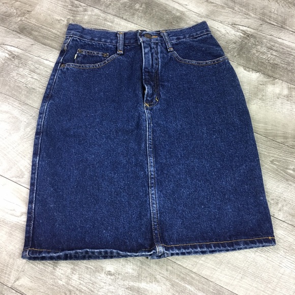 ⚡️Vintage ⚡️ESPRIT High Waisted Denim Skirt. - Picture 4 of 8
